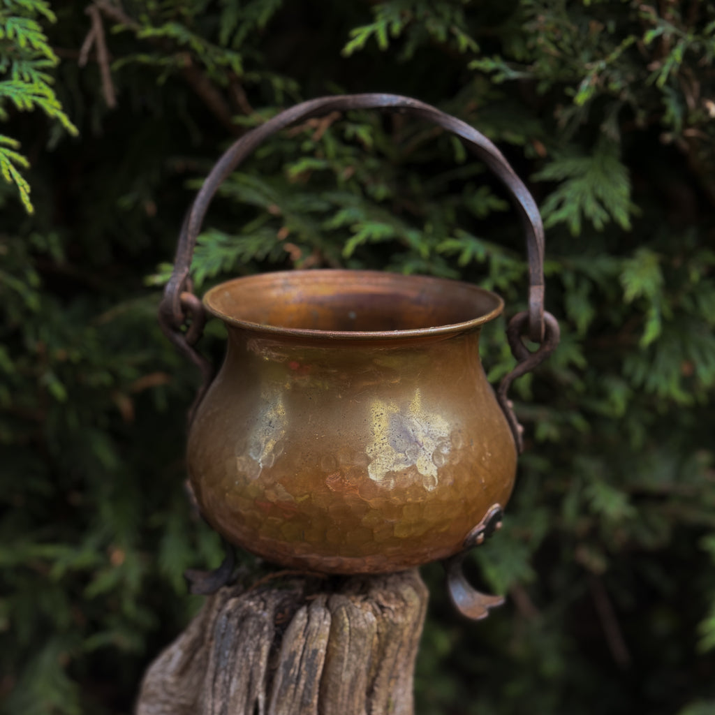 Vintage Copper Cauldron