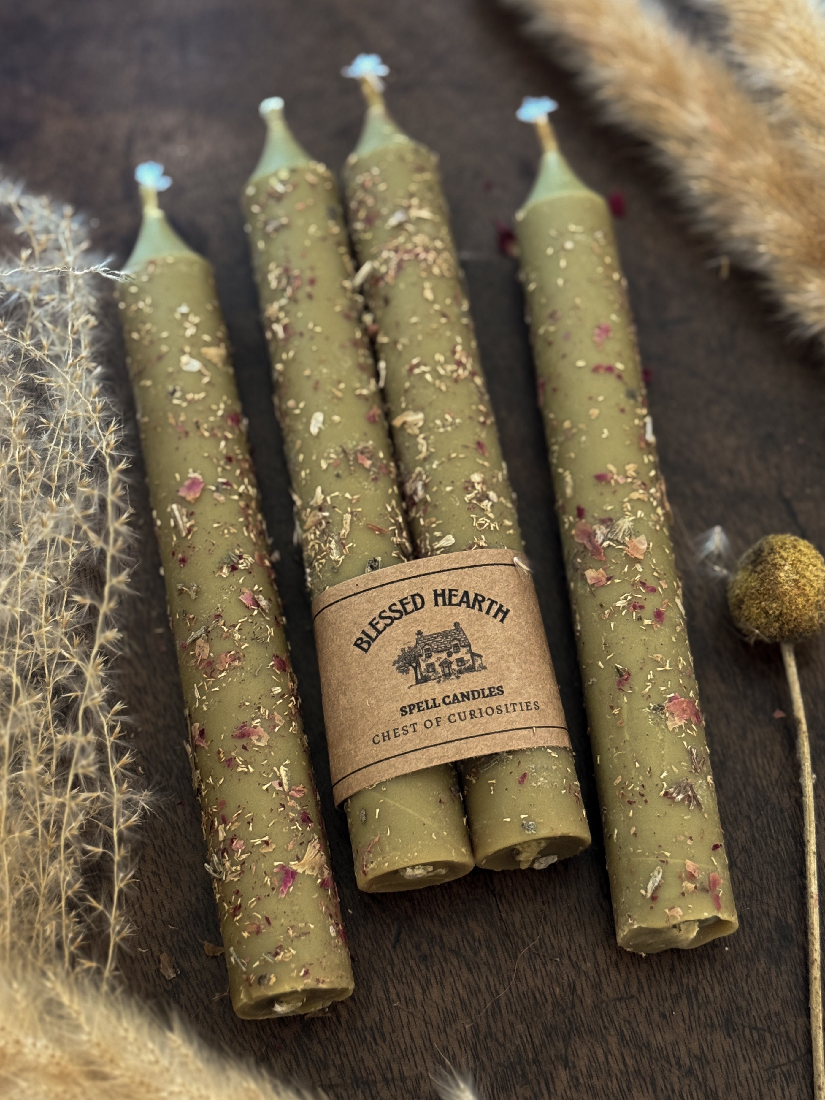 Blessed Hearth Spell Candles