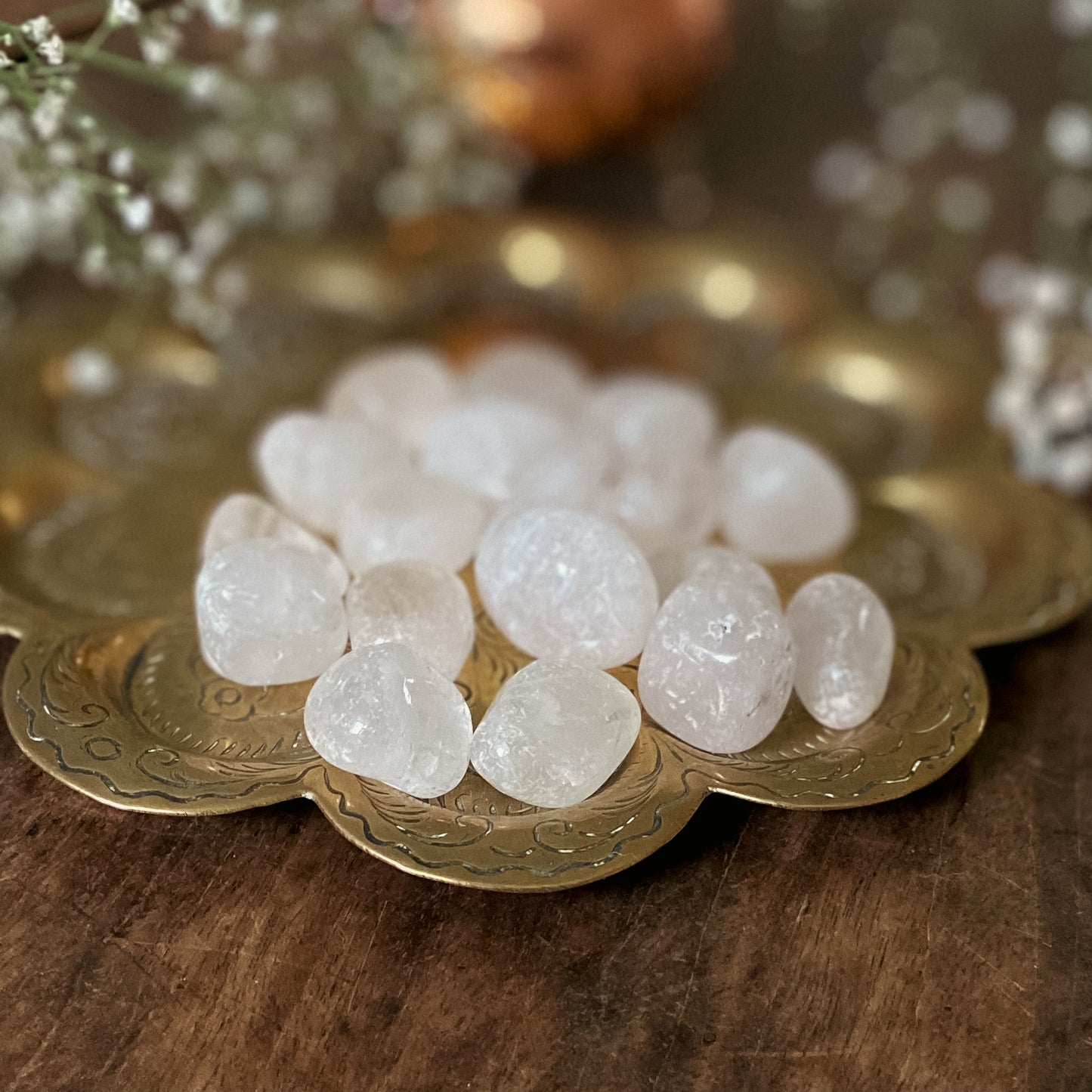 Clear Quartz Tumblestone