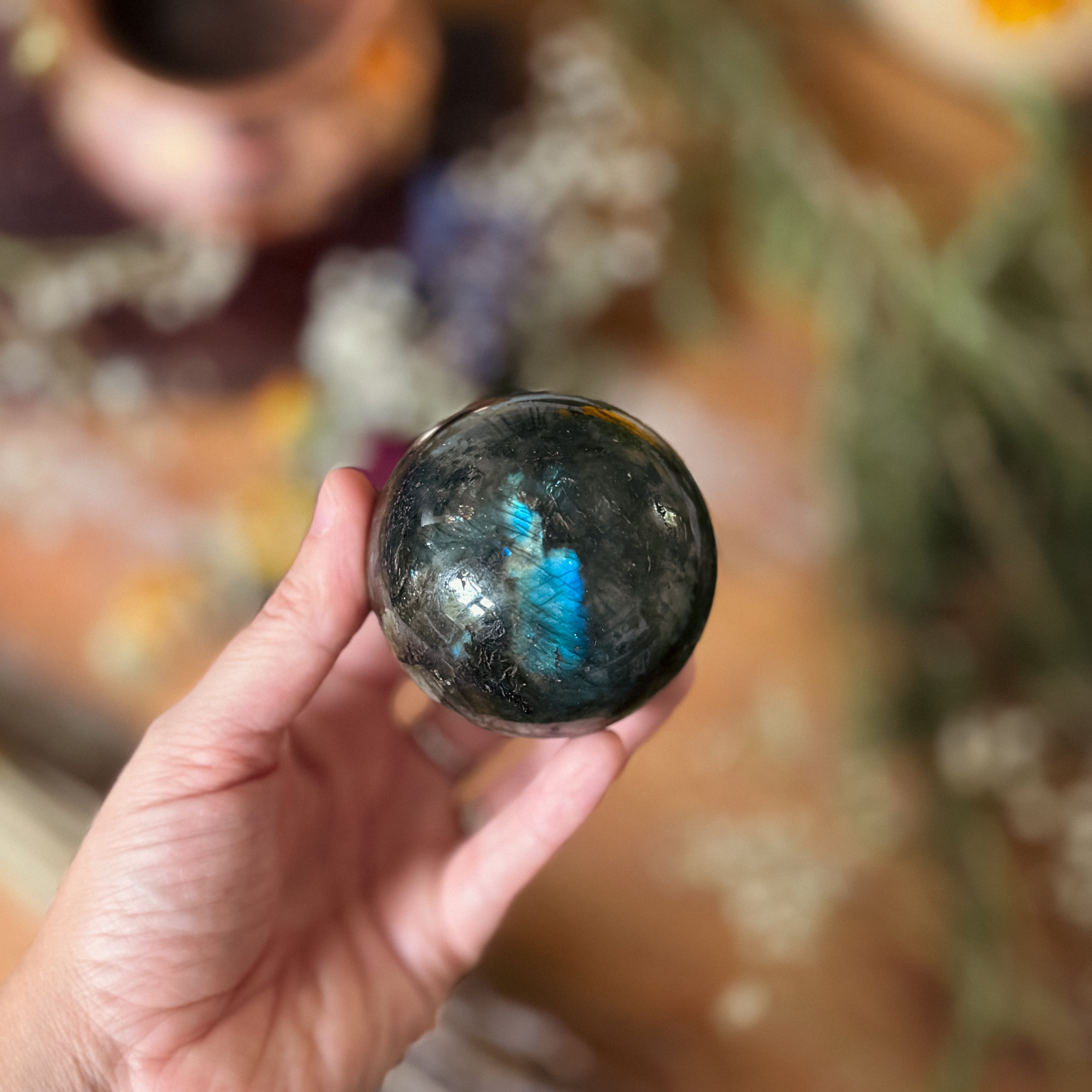 Labradorite Sphere