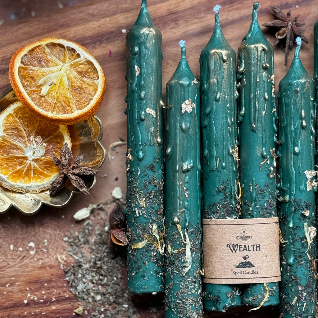Wealth Spell Candles