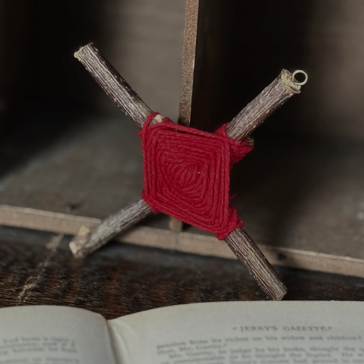 Rowan Cross Charm