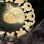 Vintage Brass Butterfly Dish