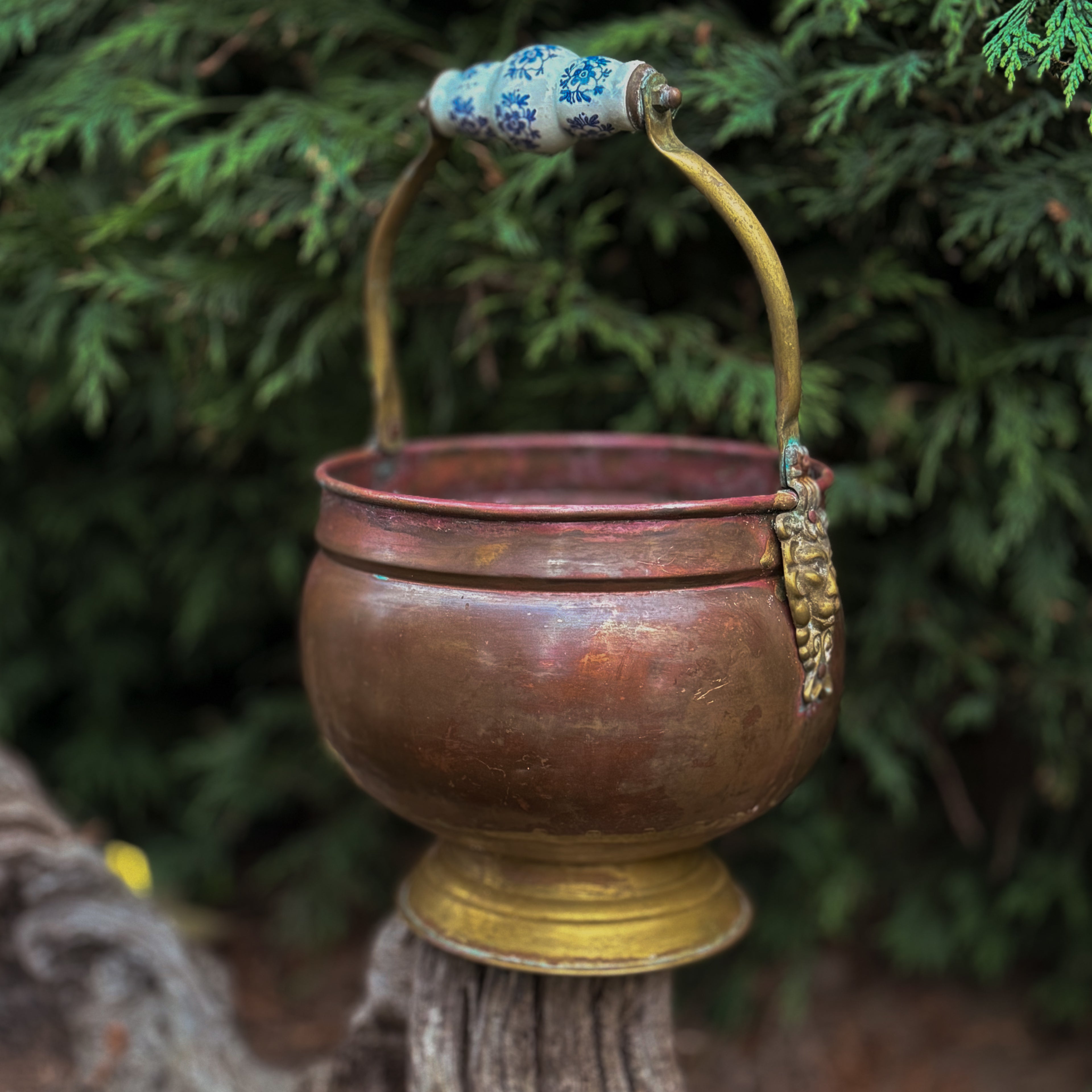 Large Copper Cauldron