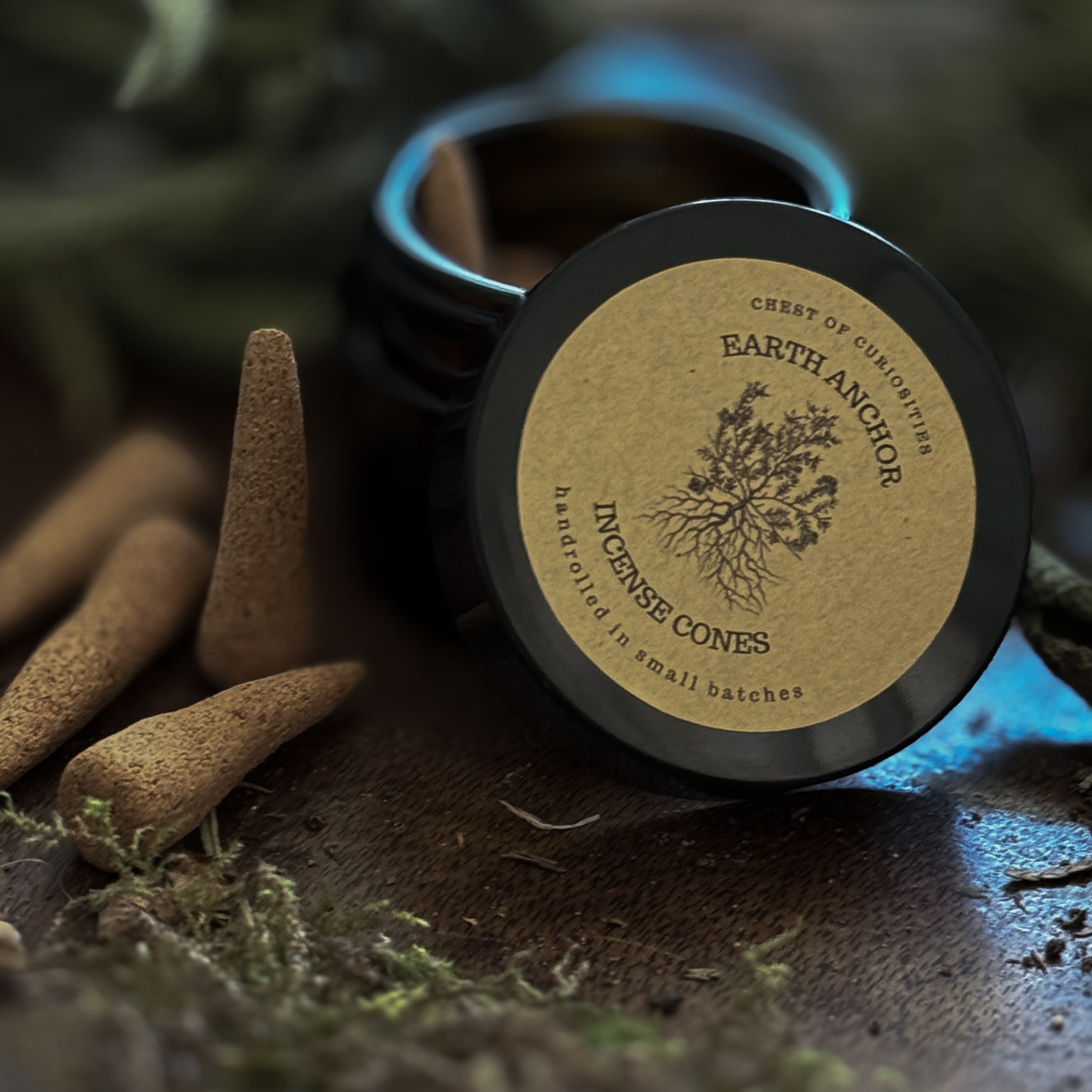 Earth AnchorHandrolled Incense Cones