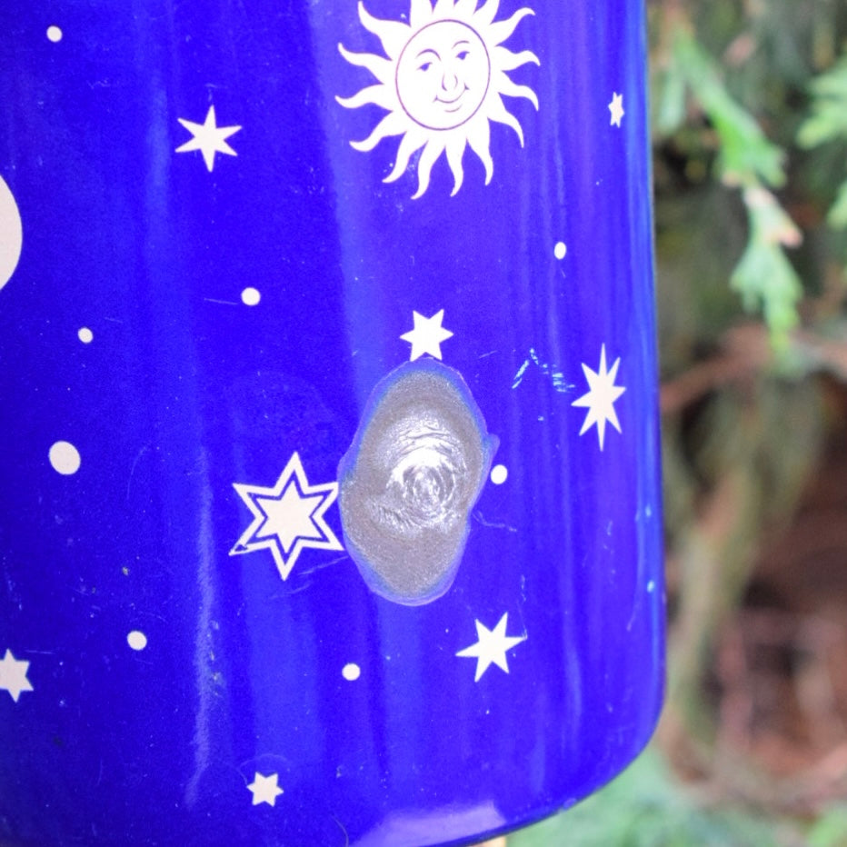 Vintage Sun, Moon & Stars Milk Churn