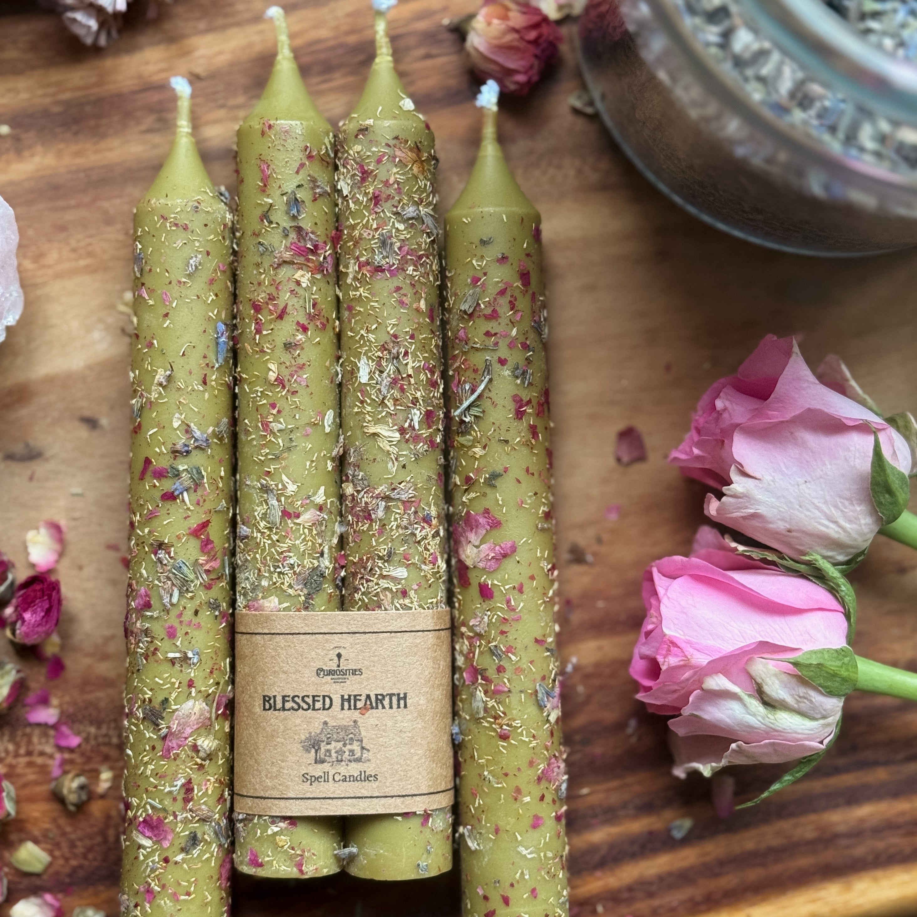 Blessed Hearth Spell Candles