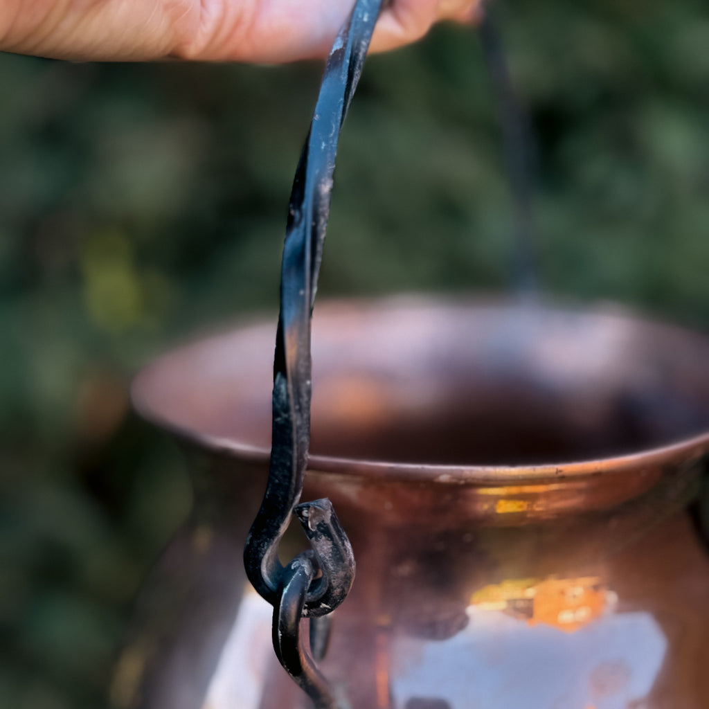 Vintage Copper Cauldron