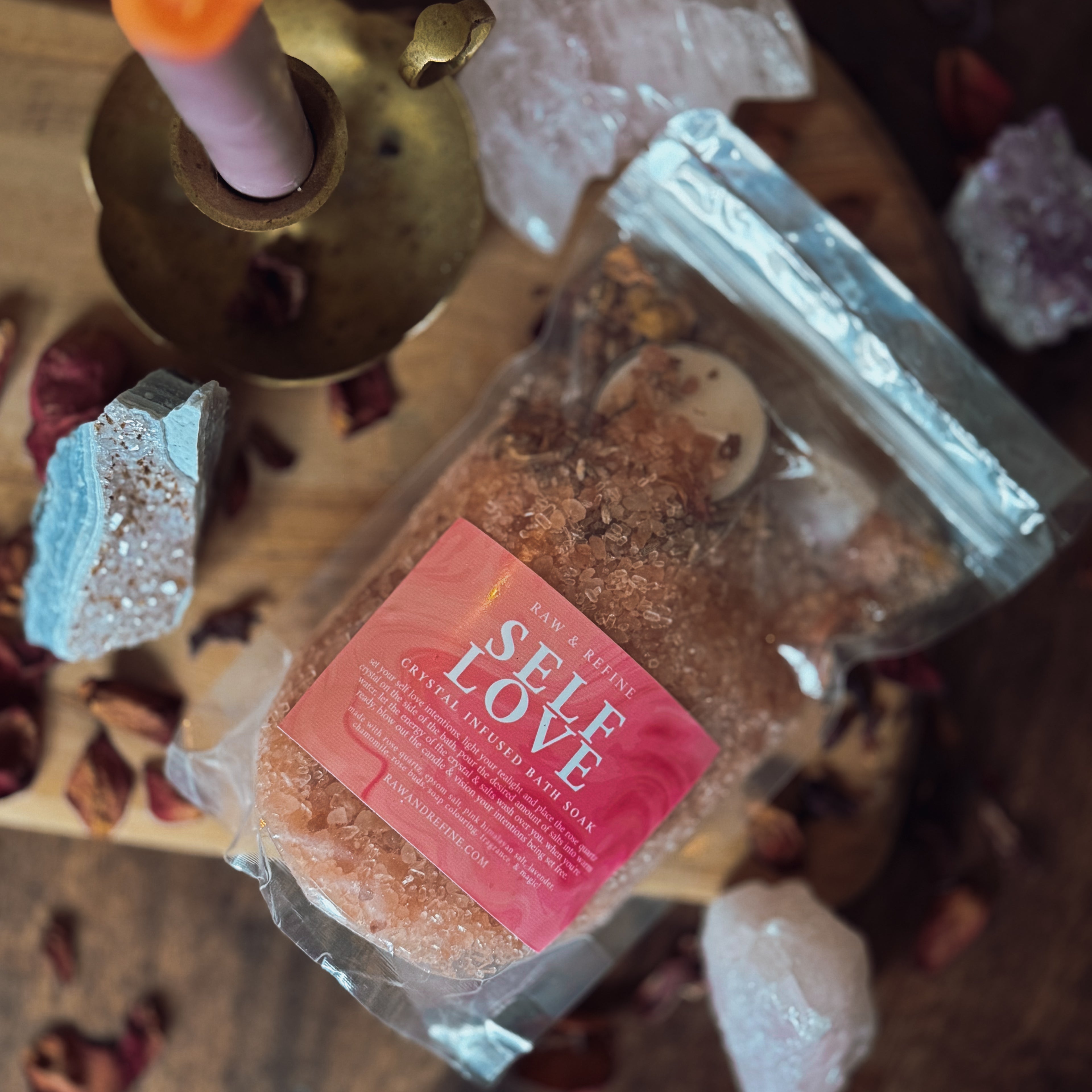 Self Love Crystal Infused Bath Ritual