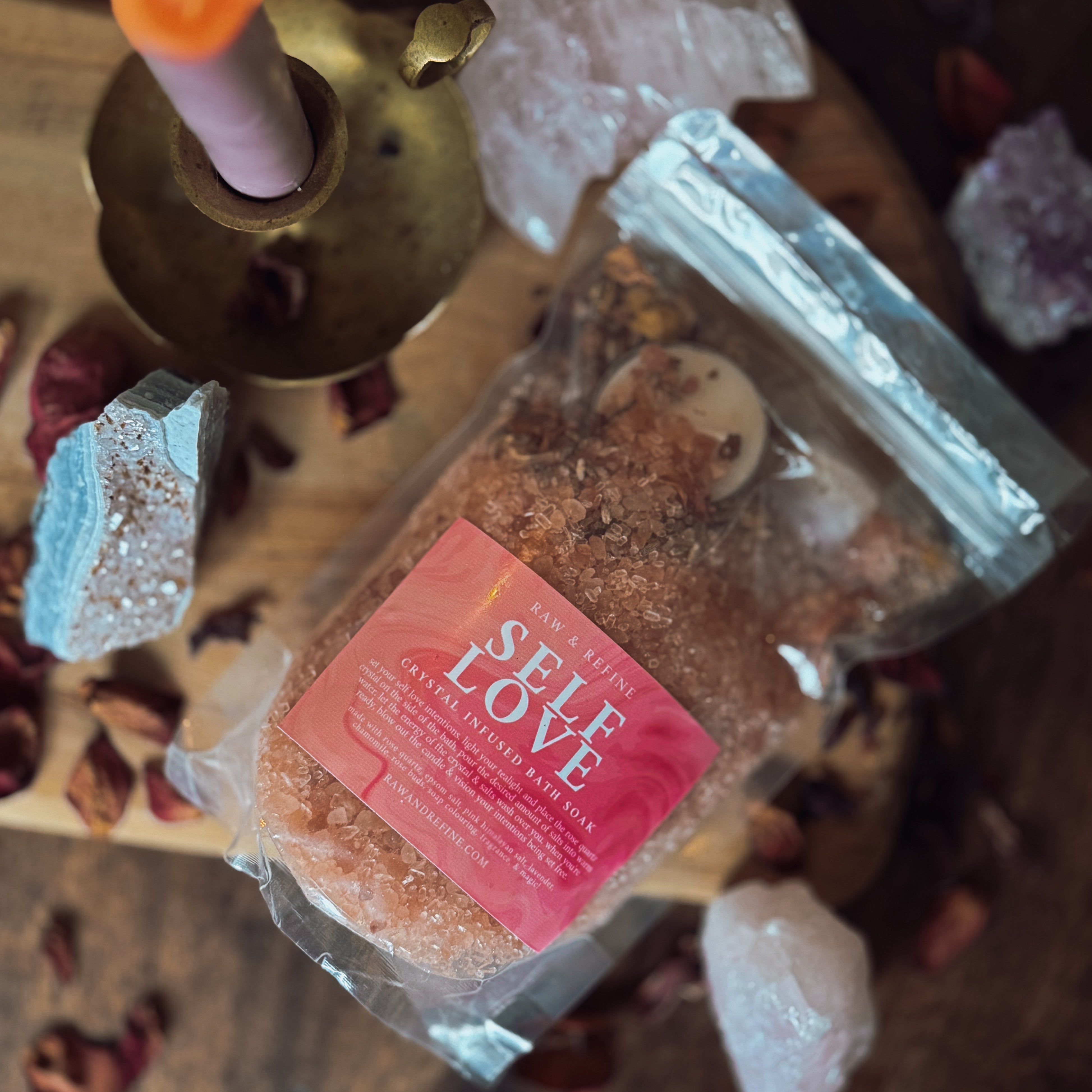 Self Love Crystal Infused Bath Ritual