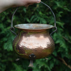 Vintage Large Copper Cauldron