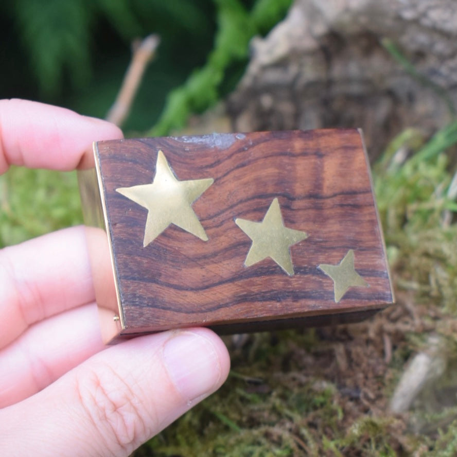 Mini Brass Star Box