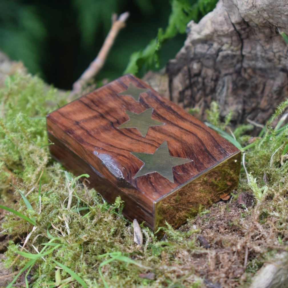 Mini Brass Star Box