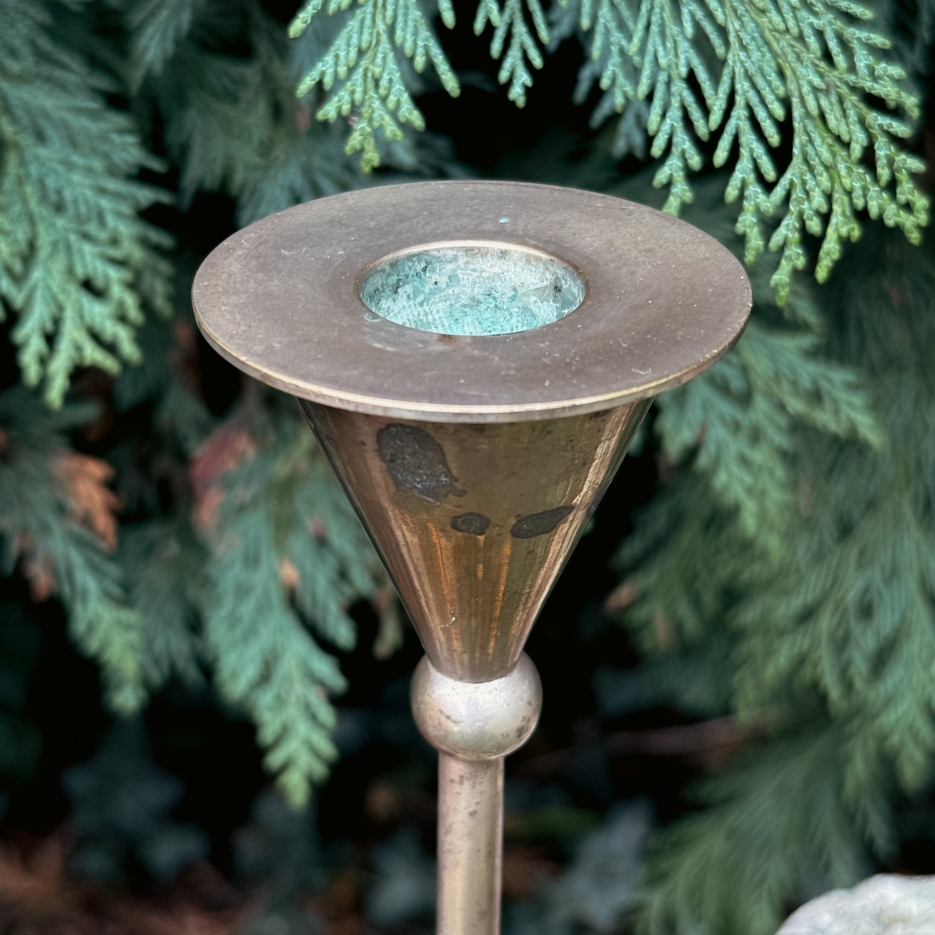 Vintage Silver Candle Stick Holder
