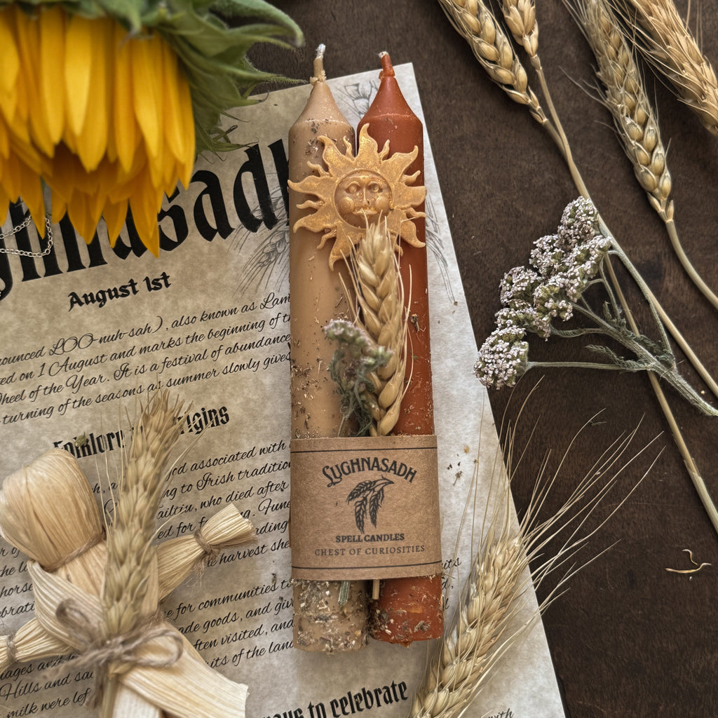 Lughnasadh Spell Candles