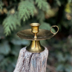 Vintage Brass Candle Holder