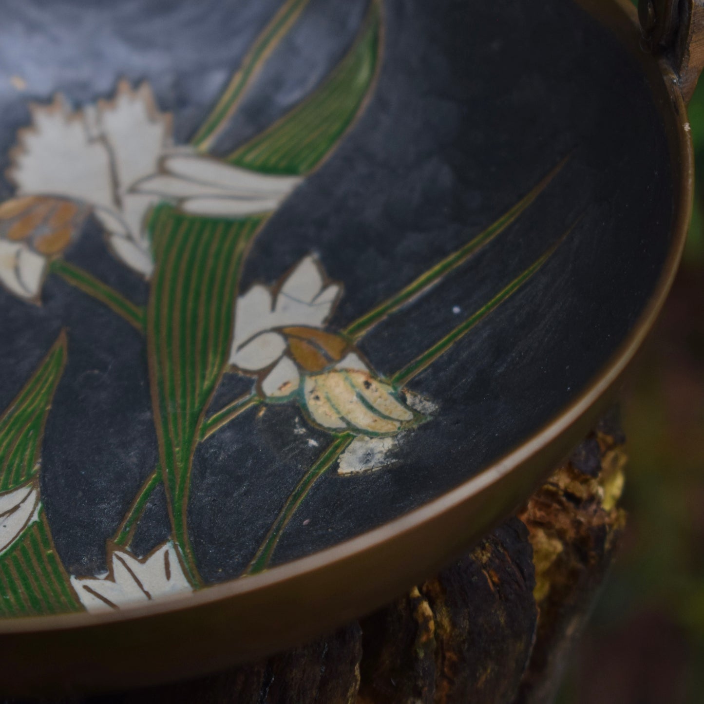 Vintage Brass trinket bowl