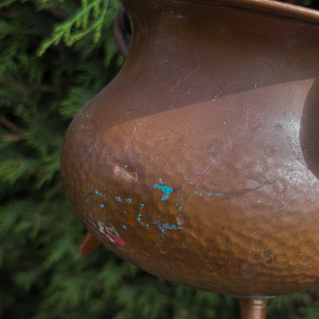 Vintage Copper Cauldron