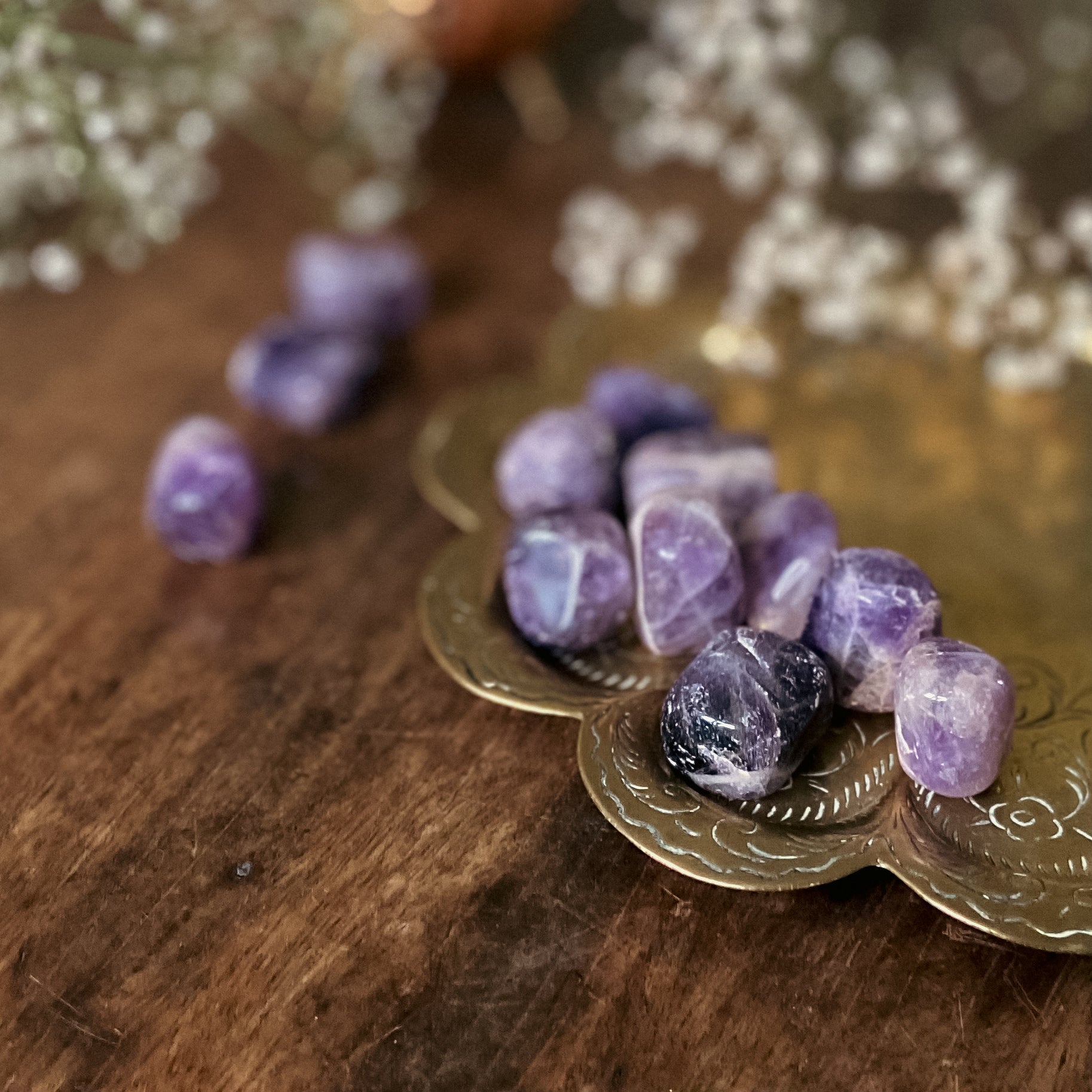 Amethyst Tumblestone