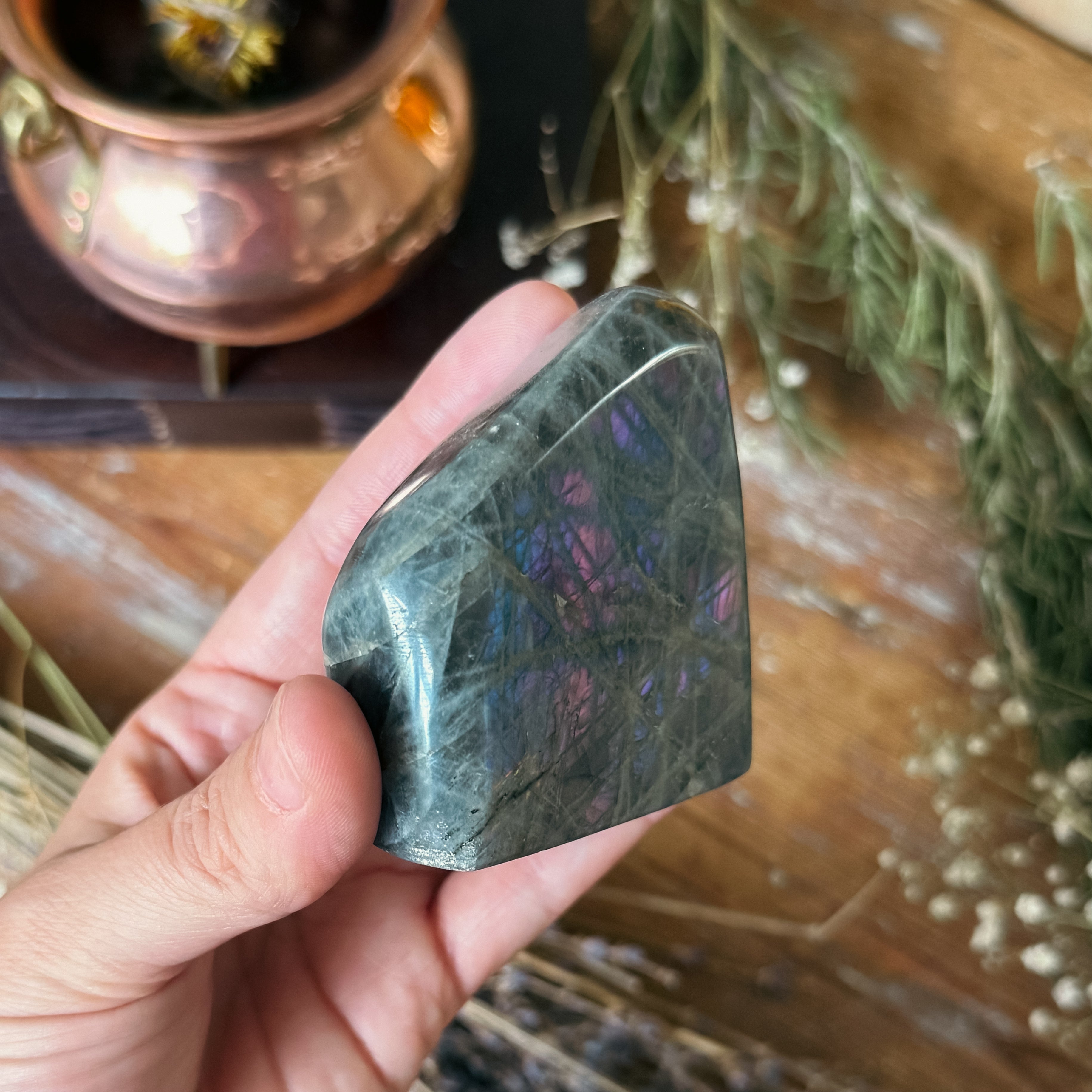 Purple Labradorite Freeform