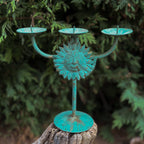 Vintage Sun Candle Stick Holder