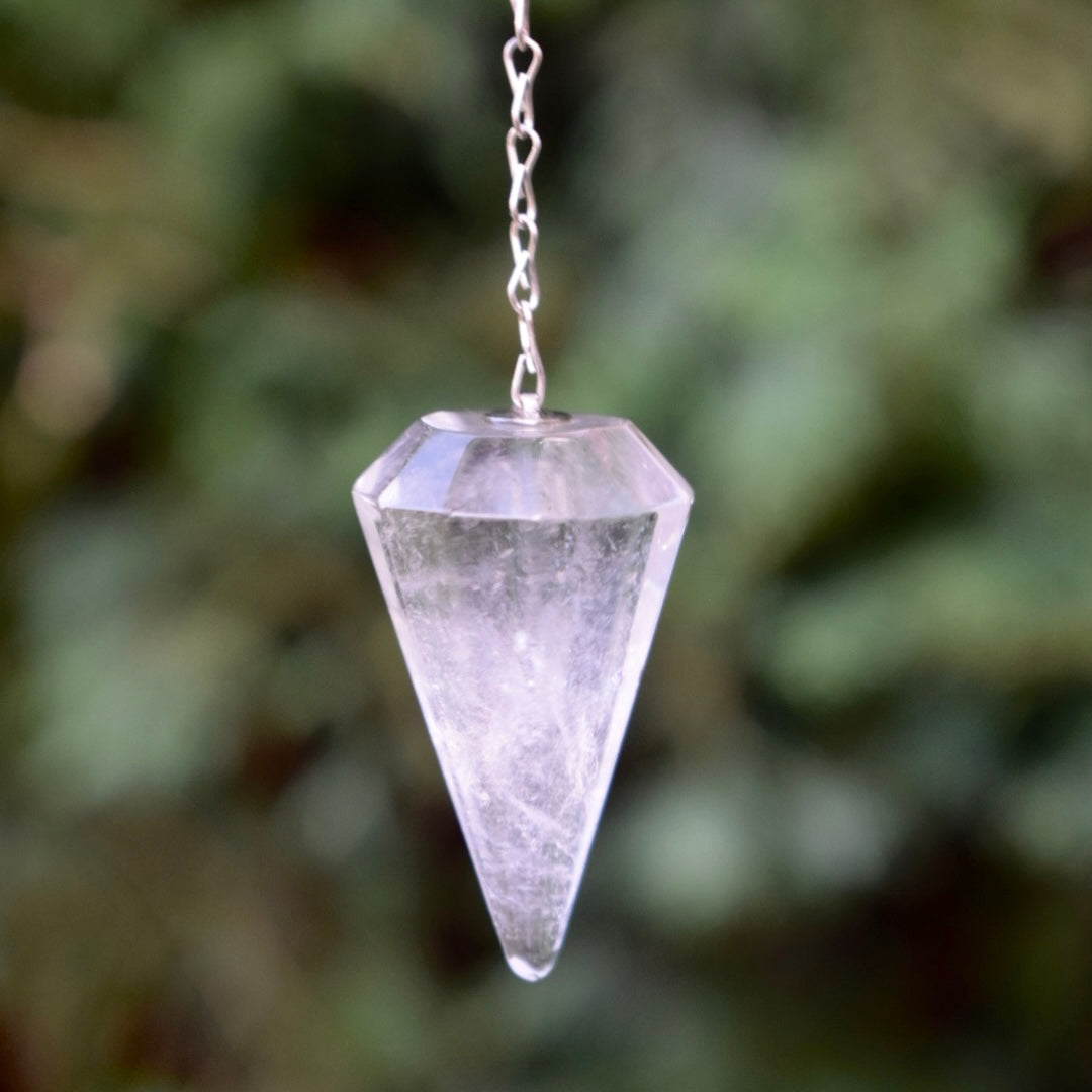 Clean Quartz Pendulum
