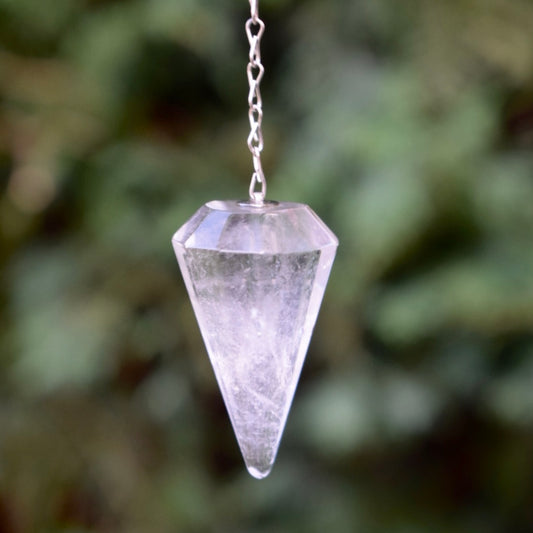 Clean Quartz Pendulum