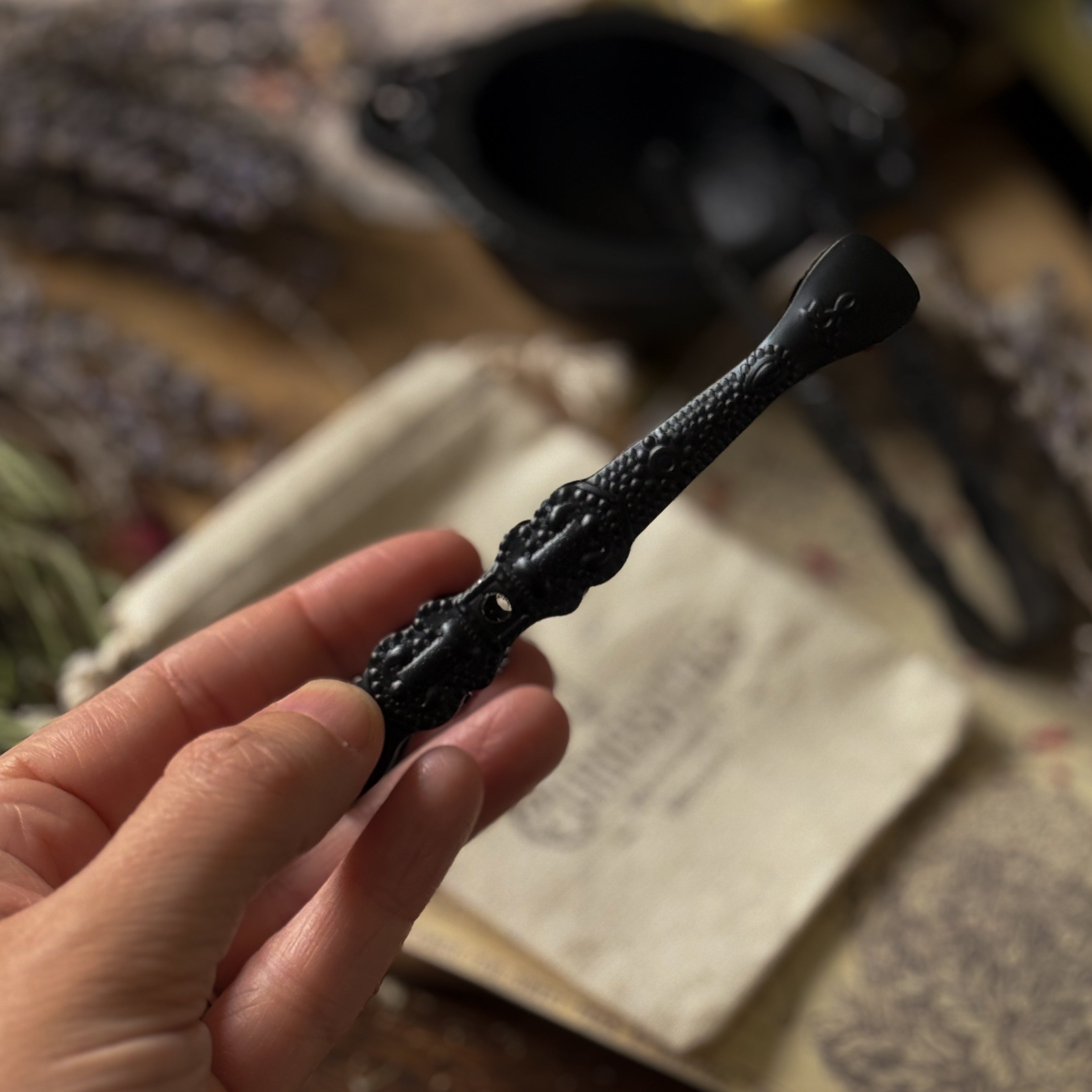 Black Charcoal Tongs