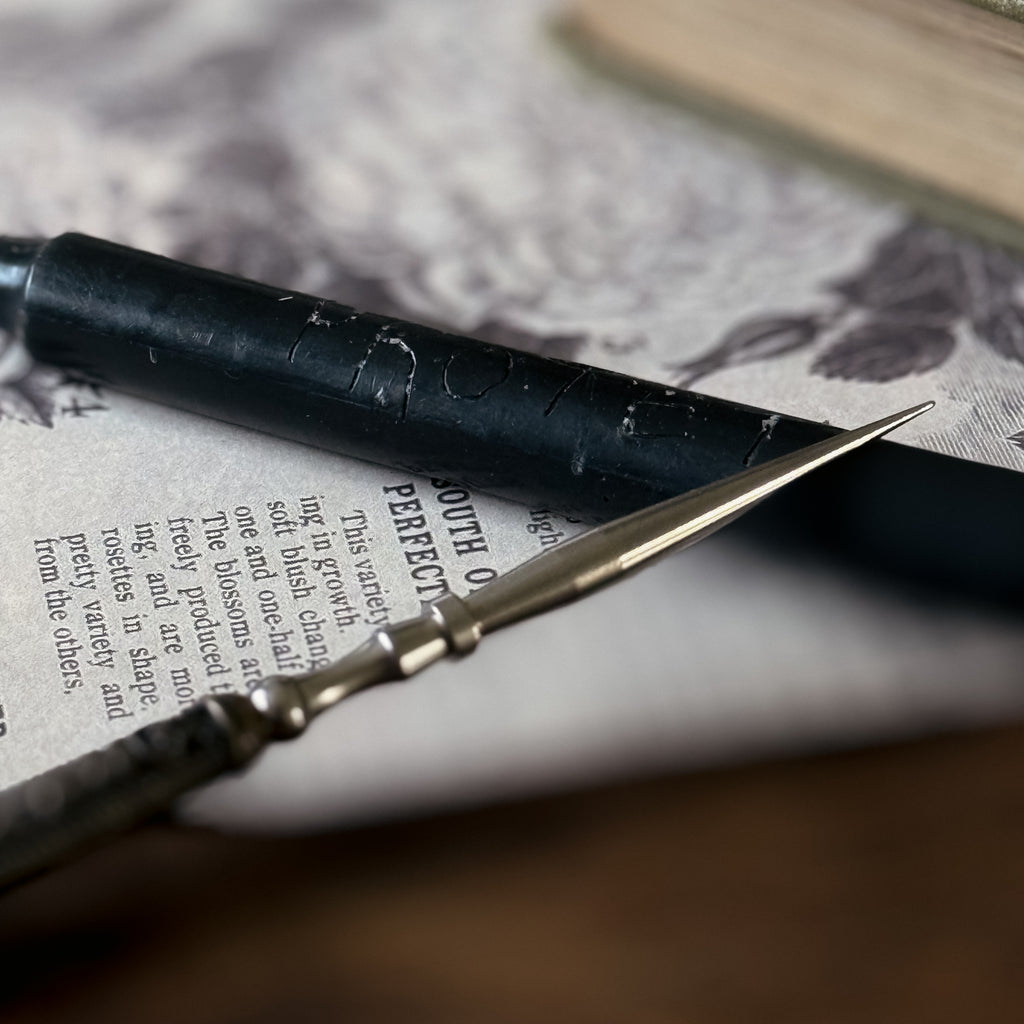 Ornate Metal Candle Scribe