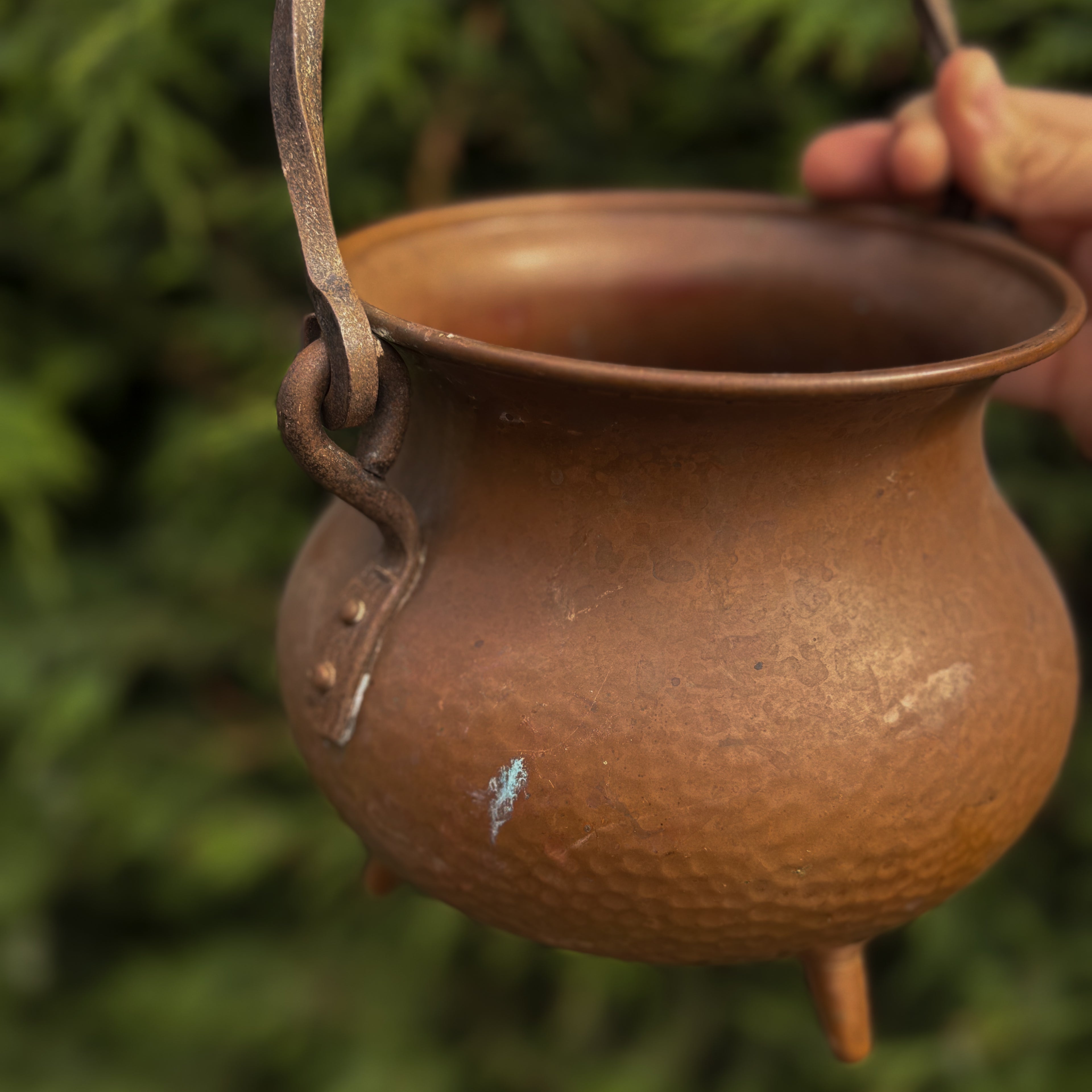 Vintage Copper Cauldron