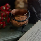Vintage Mini Copper Cauldron