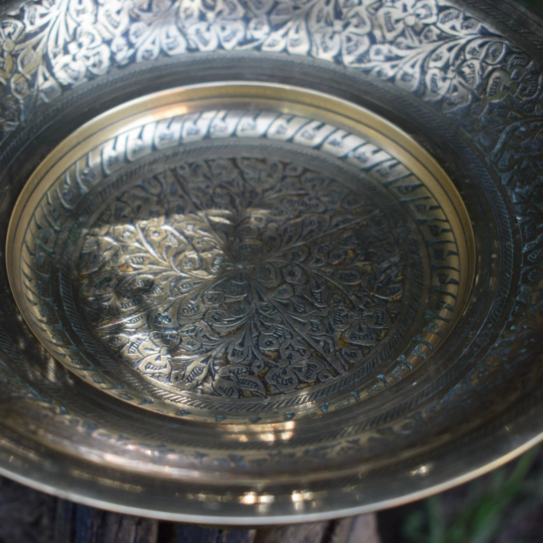 Vintage Brass Bowl