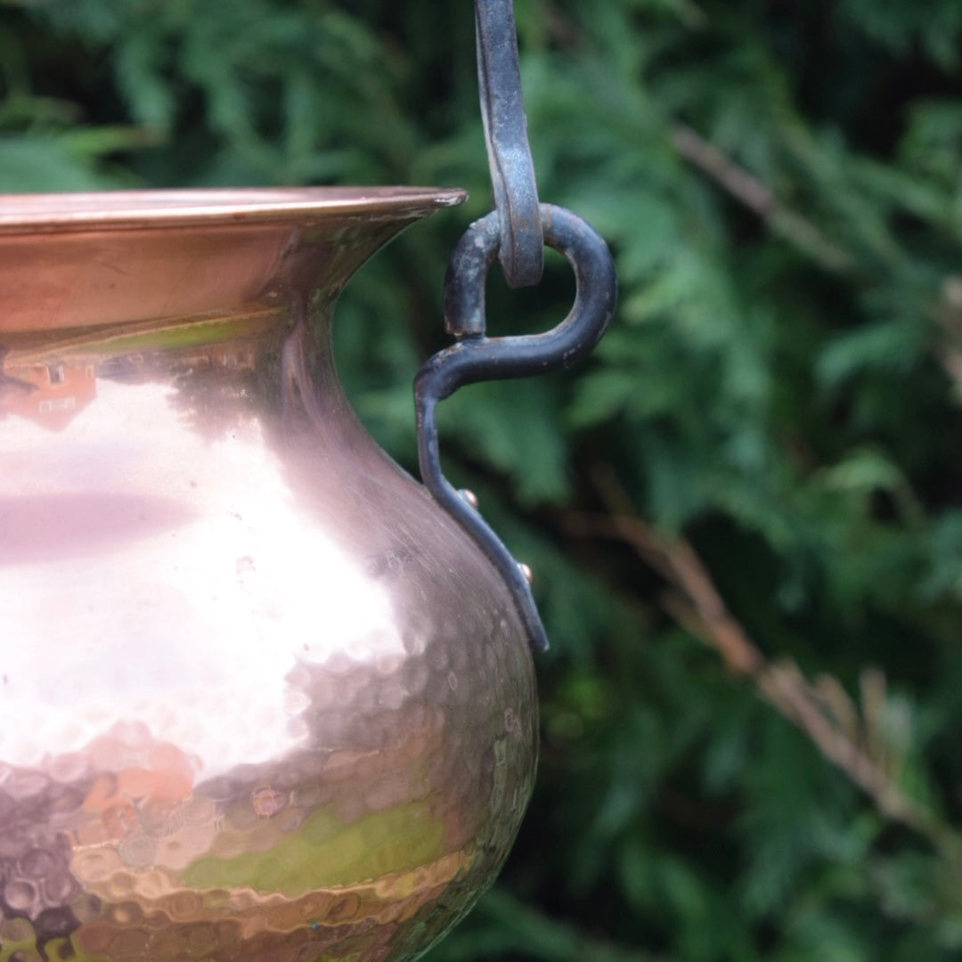 Vintage XL Copper Cauldron