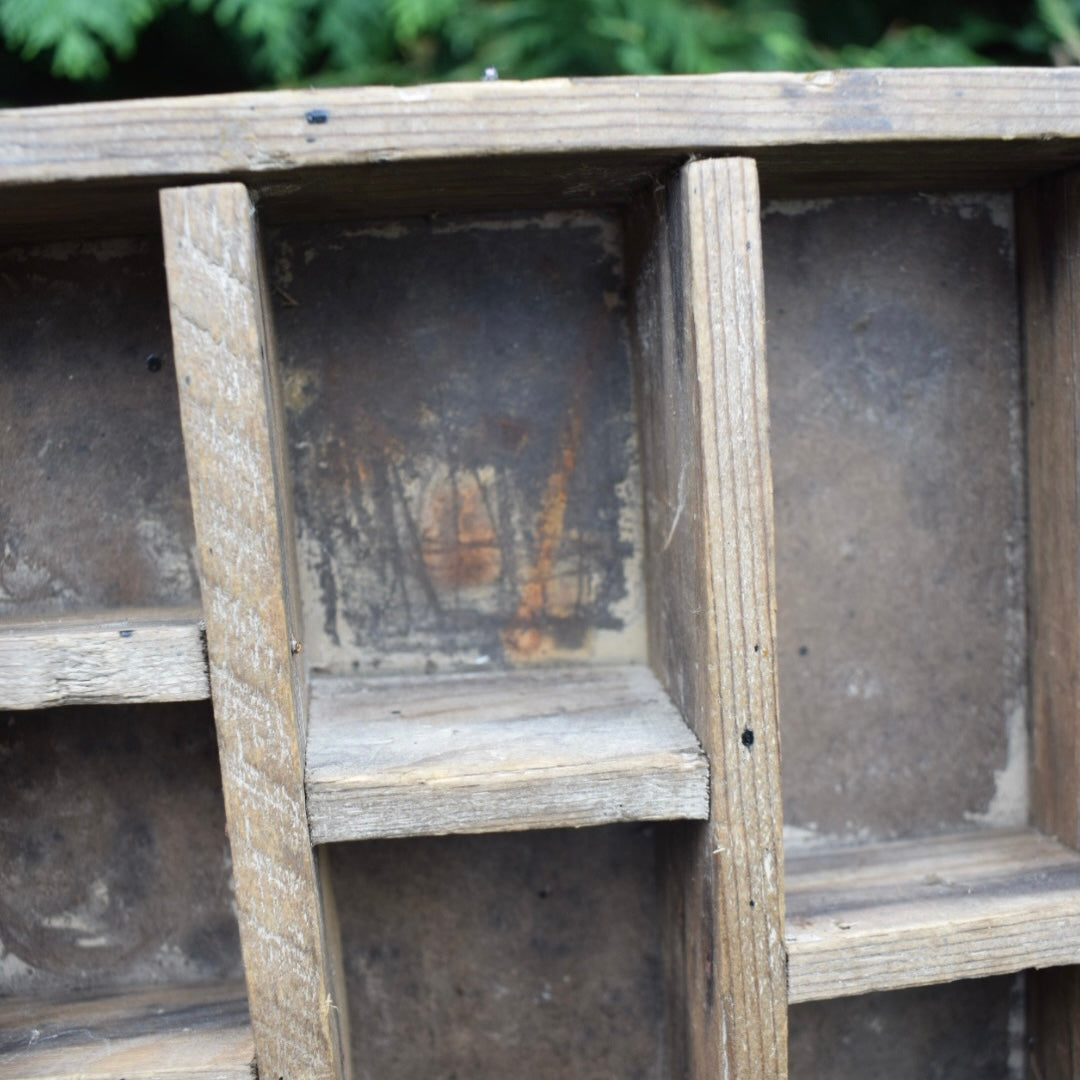 Vintage Curiosity shelf