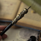 Ornate calligraphy Pen With Ink