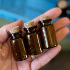 Set of 3 Mini Apothecary Jars