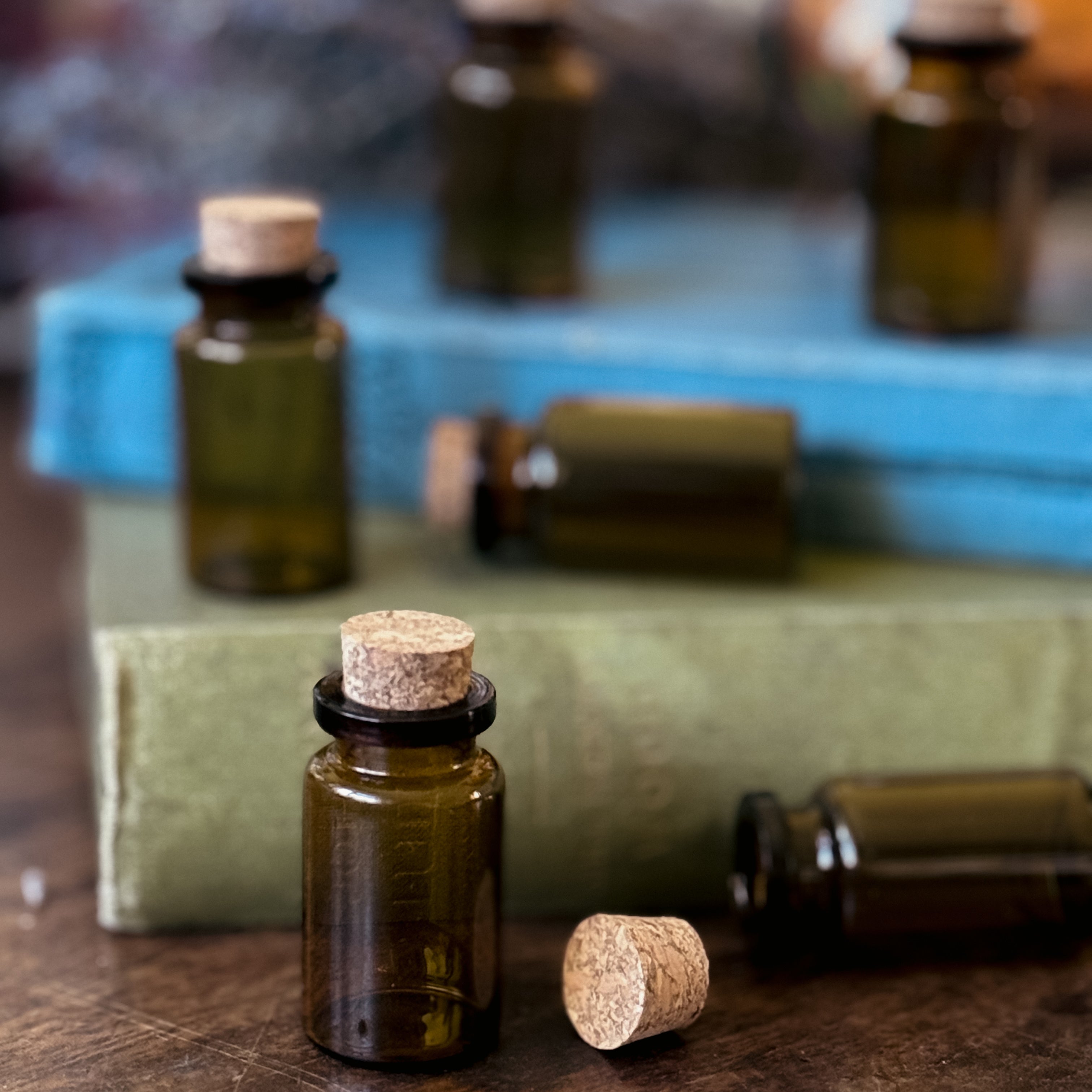 Set of 3 Mini Apothecary Jars