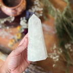 Large Clear Quartz Tower