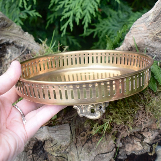Vintage Brass Tray